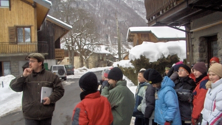 Visite commentée du village de Montriond - Chalet L'ESCALADE 